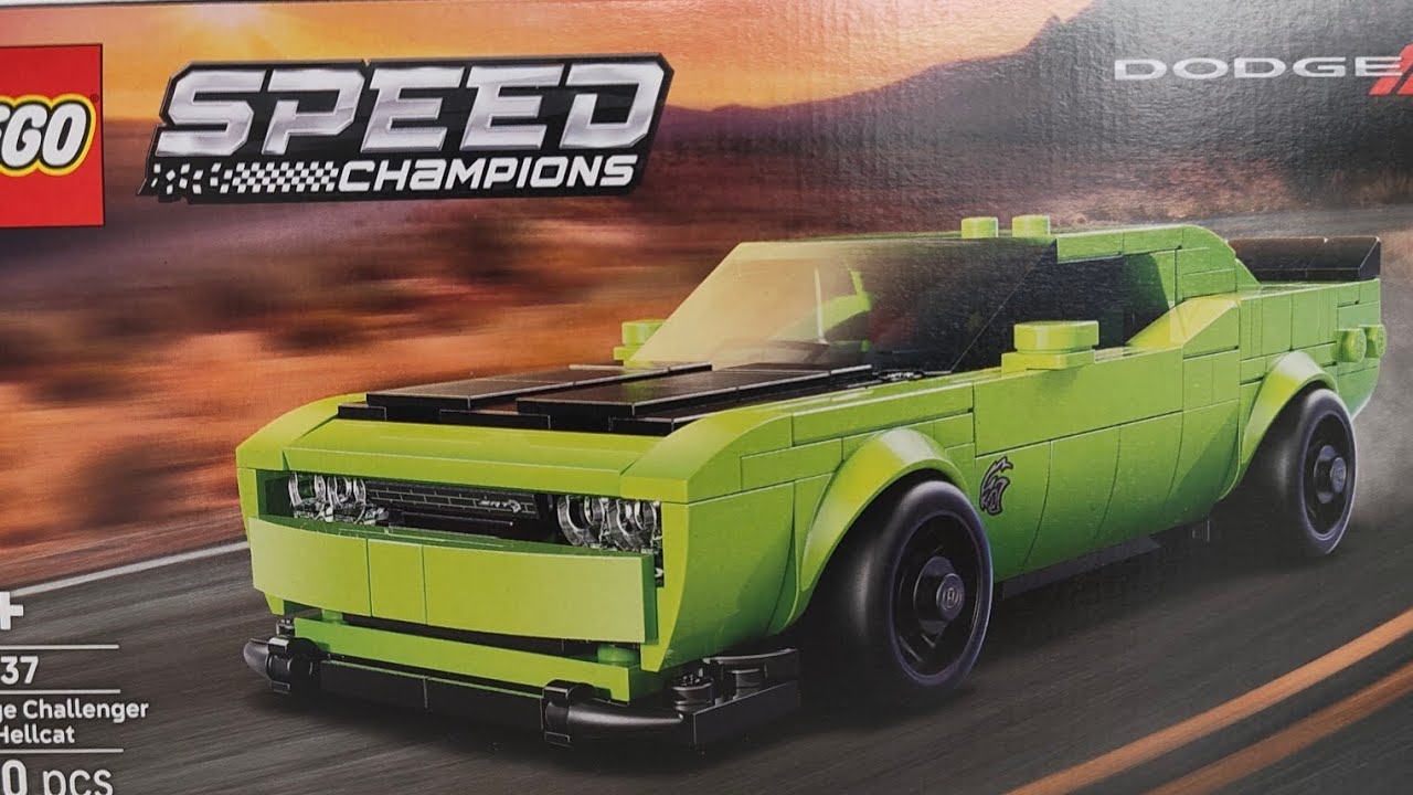 LEGO Speed Champion 77237 Dodge Challenger SRT Hellcat | Speed Build