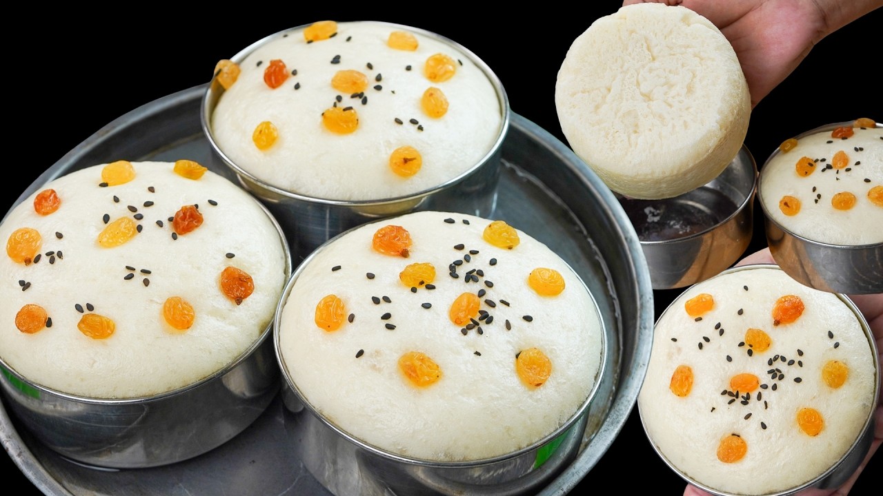 Homemade Steam Bun ☁️ | Super Soft & Fluffy Steamed Bun Recipe | N’Oven