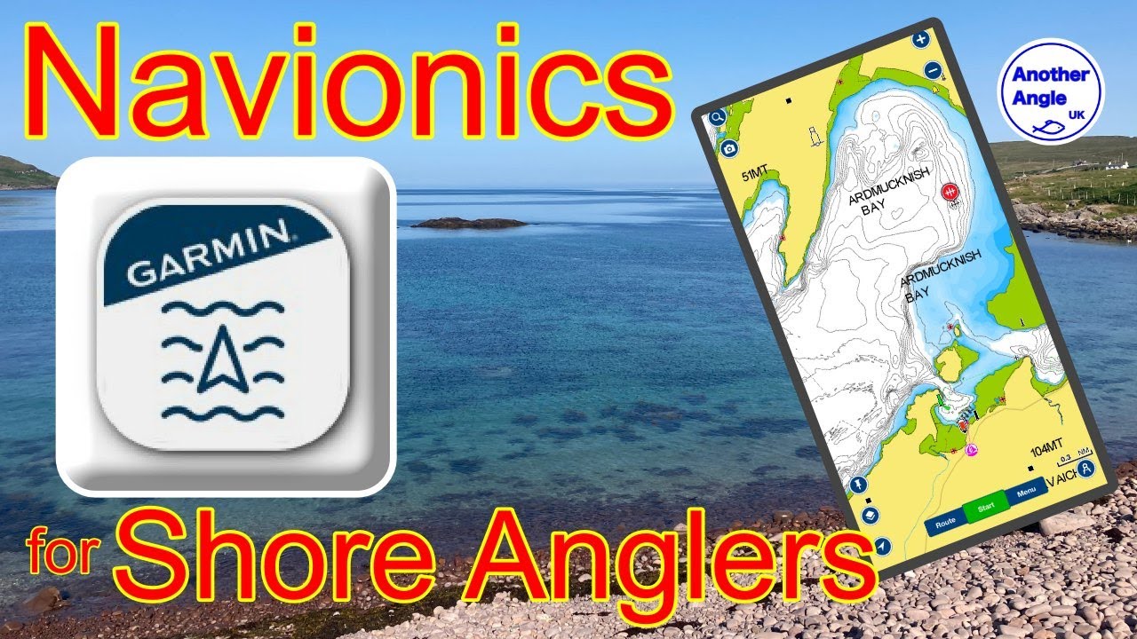 Navionics For Shore Anglers : Essential Step By Step User Guide : Find Features and Catch More Fish.