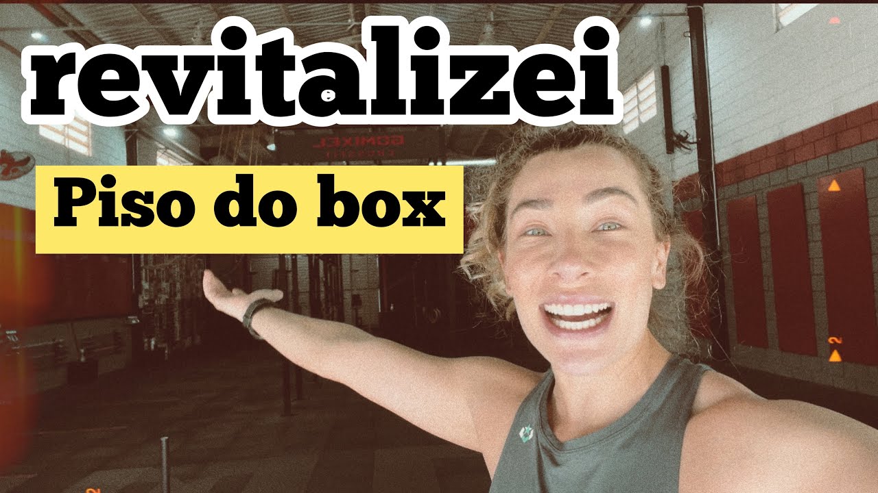 REVITALIZANDO PISO DE BORRACHA (MUITO SIMPLES)