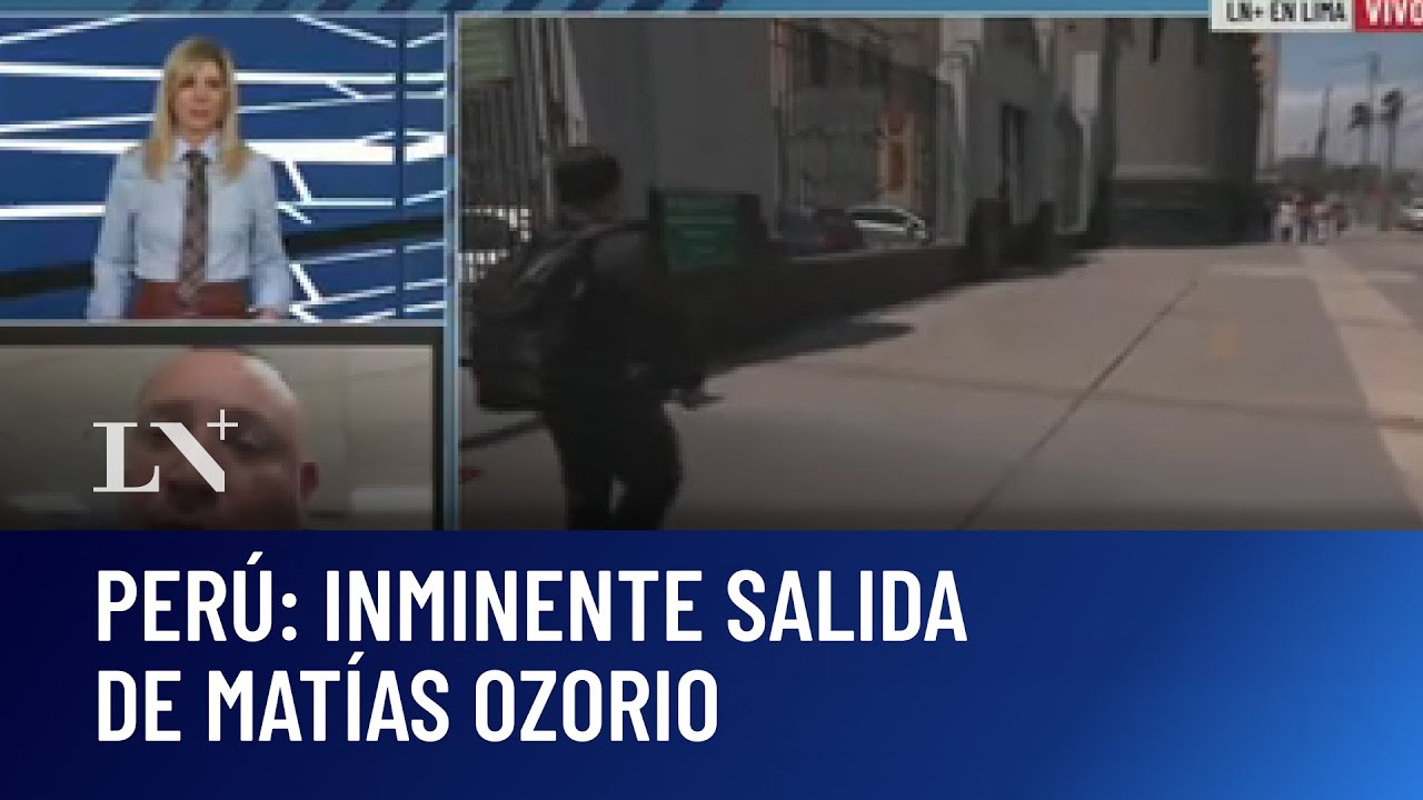 Inminente salida de Matías Ozorio: expulsado de Perú, lo trasladan a Argentina