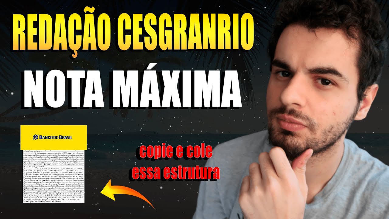 Redação Cesgranrio Nota Máxima: 5 Passos Para Gabaritar!
