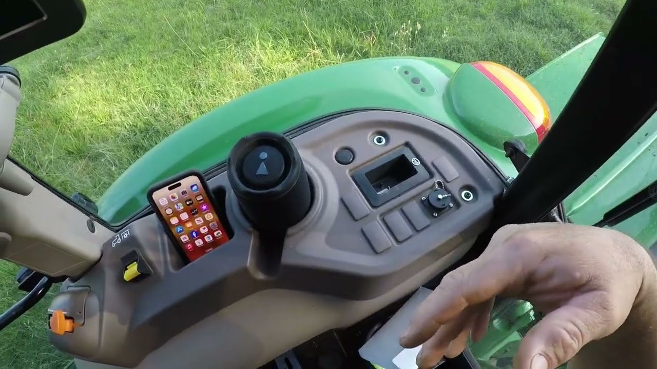 Mowing with my John Deere 5065E & hitting a solid object 🤦‍♂️
