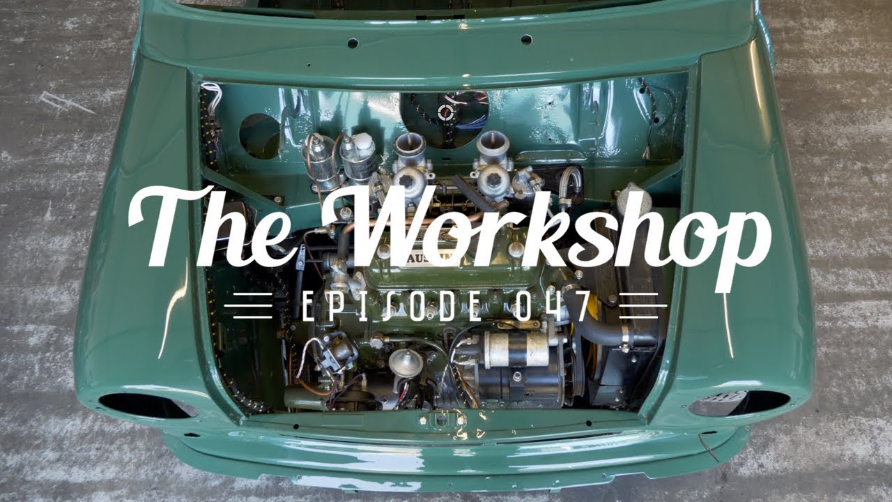 Installing the petrol tank & fuel pump - 1963 Mini Cooper 997 / ep047