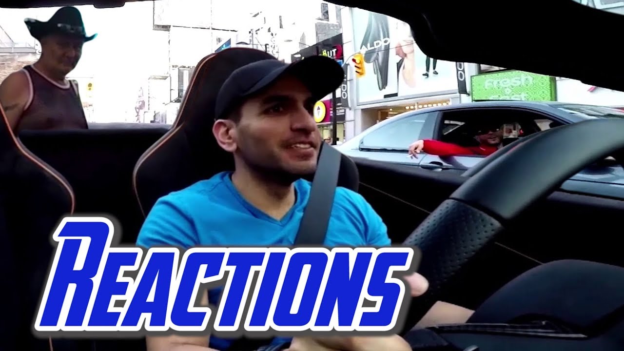 DRIVING A SUPERCAR: EPIC CITY REACTIONS! Wow a McDeloren P1!!!