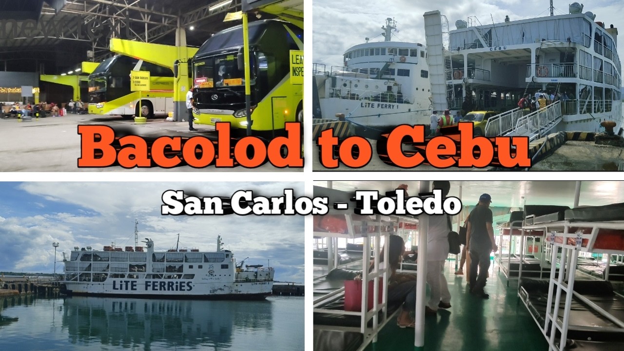 Bacolod to Cebu via Don Salvador Benedicto Travel Guide | Holiday Rush 🎄