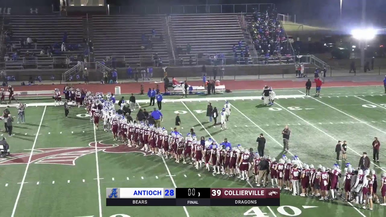 Collierville Dragons Football vs. Antioch