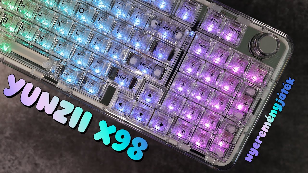 YUNZII X98 review | Csavard fel a fényeket! (LEZÁRULT!)