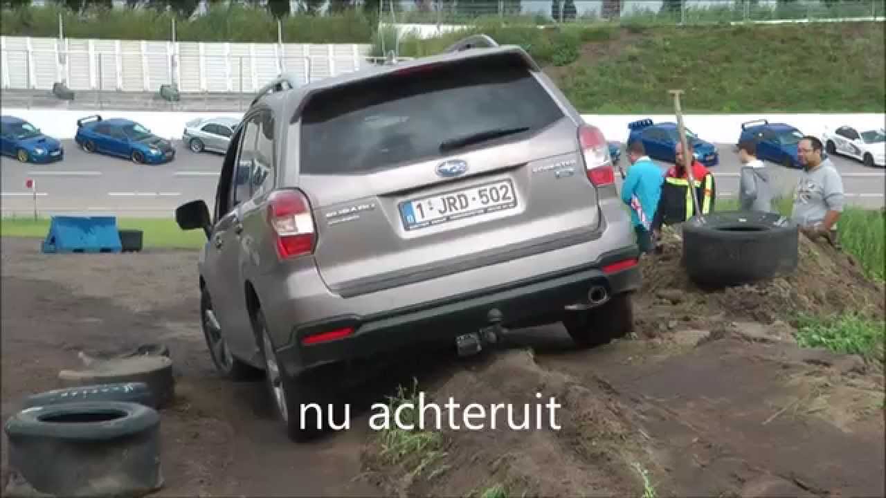 Subaru Forester off-road 2015 Subaru Club Nederland 20 jaar