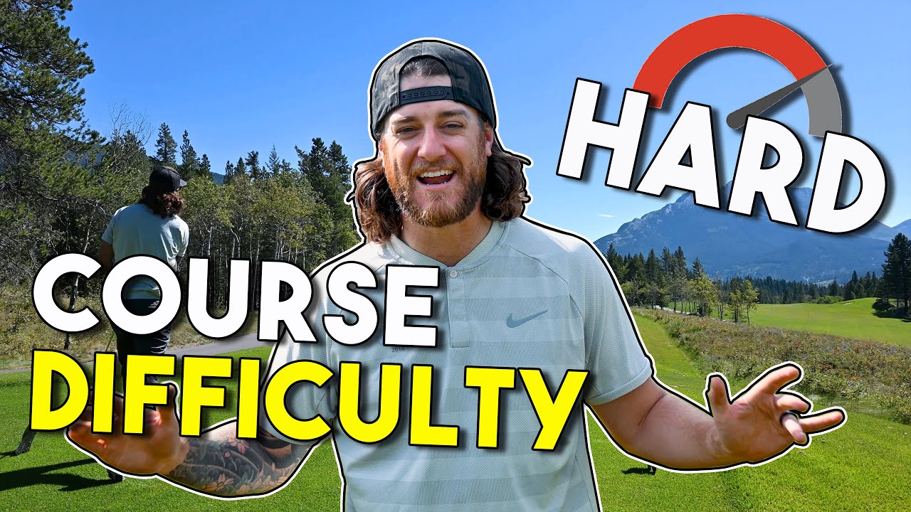 Golf Vlog In The Canadian Rocky Mountain&rsquo;s (4K) | AMAZING Golf Course
