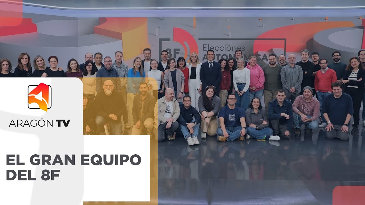 Un gran equipo para Arag&oacute;n 8F