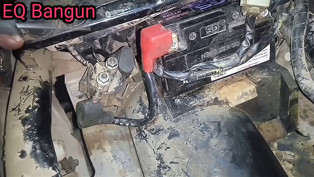 Jalur Starter Di Motor Suzuki Spin...!!!