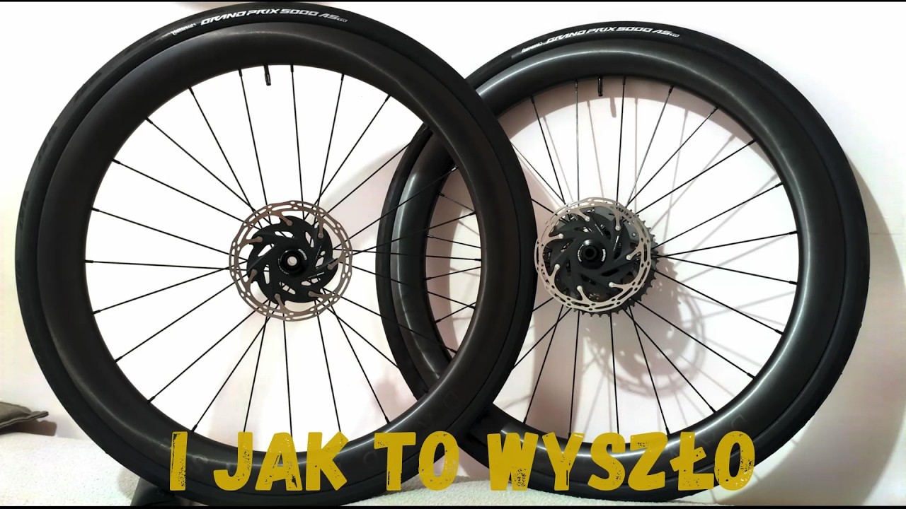 I jak to wyszło? - koła DH GRX 52 i opony Conti GP 5000 AIIS 35c