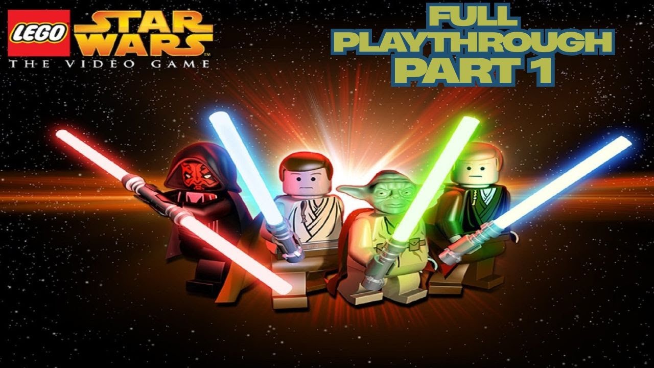 Lego Star Wars: The Video Game 100% Playthrough Part 1!