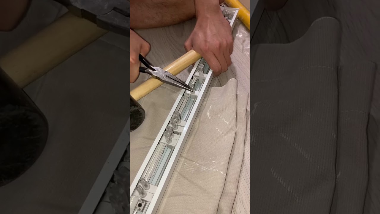 How to Remove Stems from Vertical Blind Track