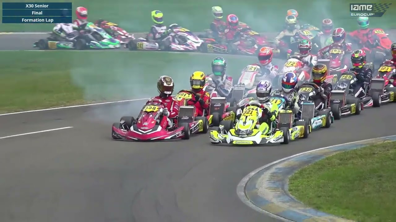 IAME Eurocup  Le Mans - Dimanche 19 10 2025 - X30 SENIOR - FINALE