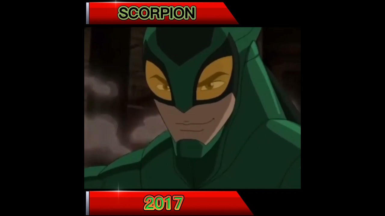 Evolution Of Scorpion #spiderman #games #shorts