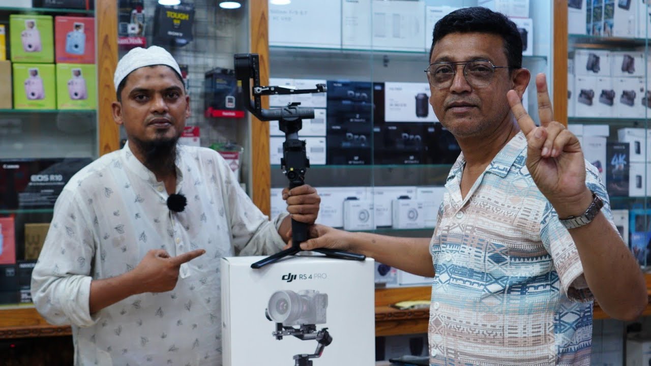 Dji RS4 pro gimbal unboxing BD price 2025/2026 ধামাকা অফার চলছে Dji gimbal dji mic dji drone 🔥❤️   