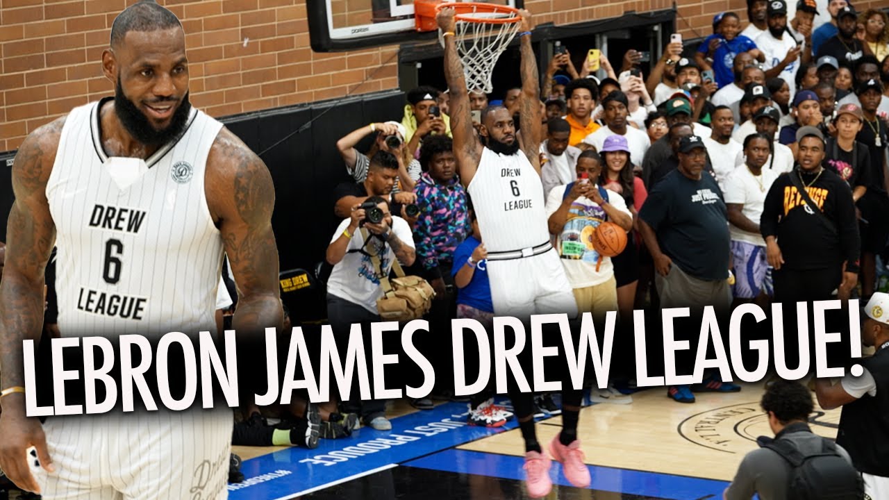 LeBron James electrifies crowd in 1st Drew League appearance since 2011