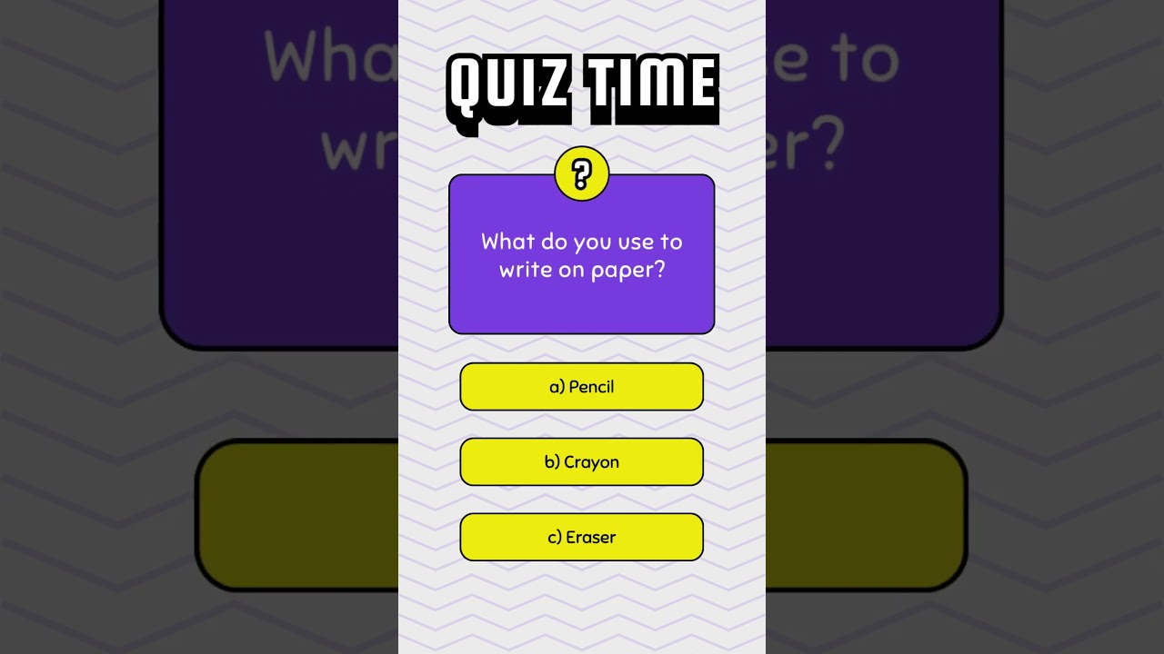 Easy English Quiz  | General knowledge | Challege Question #quiz #funquestions