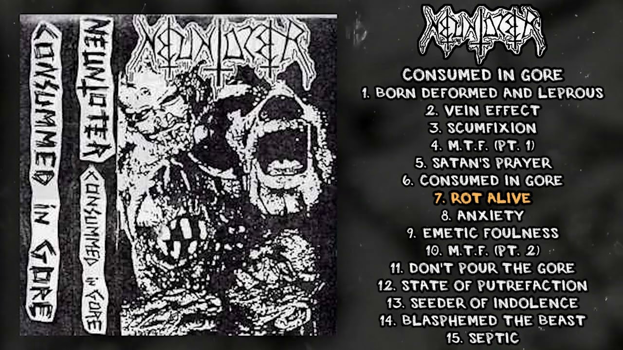 Neuntoter - Consumed In Gore MC FULL DEMO (1991 - Goregrind / Death Metal / Grindcore)