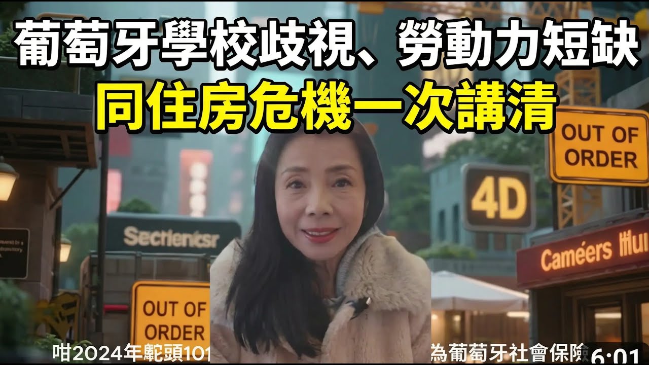 移民真係問題根源？葡萄牙學校歧視、勞動力短缺同住房危機一次講清