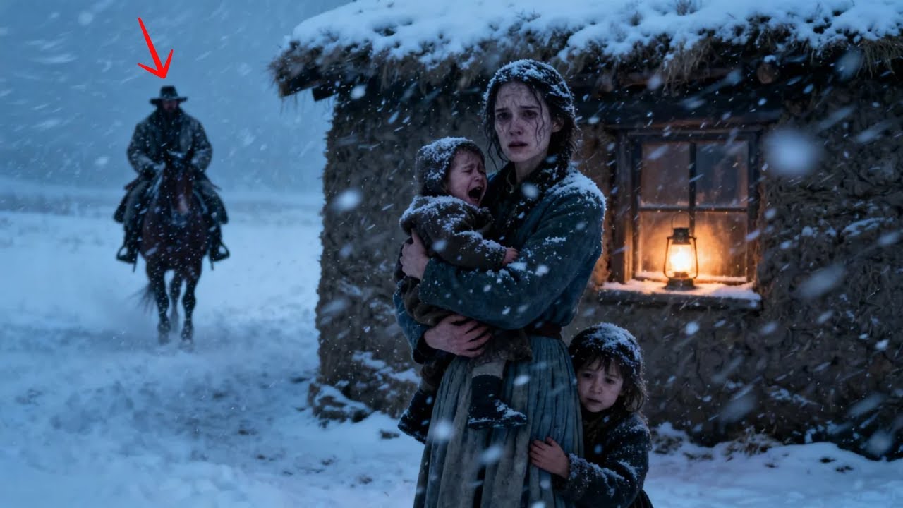 A Widow With Crying Children Faced the Coldest Night of Her Life