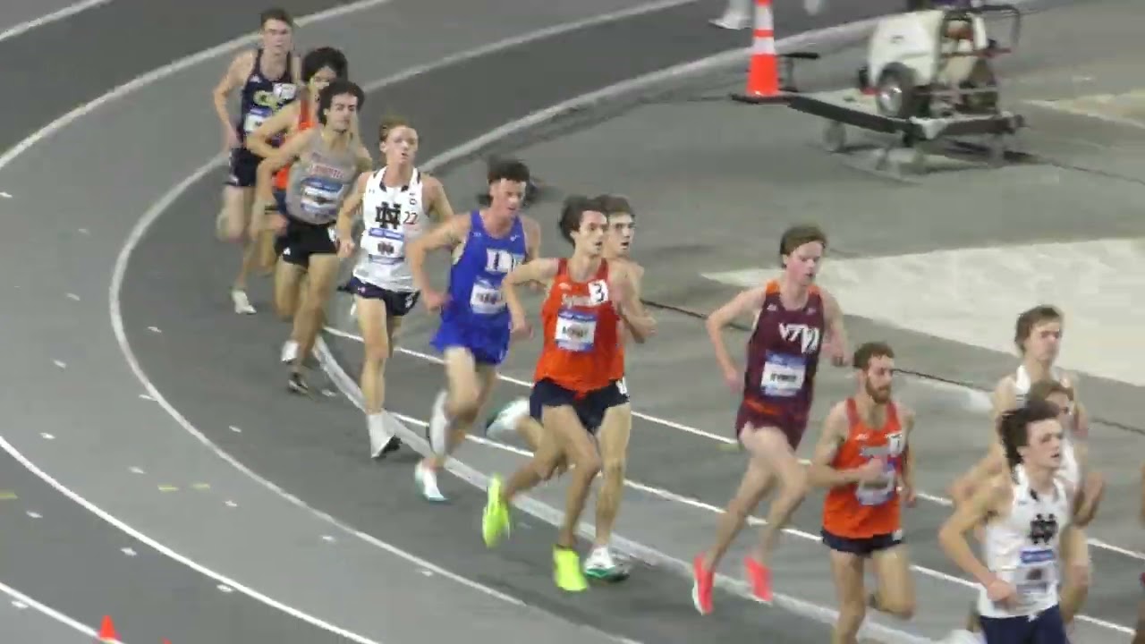 2025 ACC Indoor Championship 5000 Meter run Heat 1 March 1, 2025