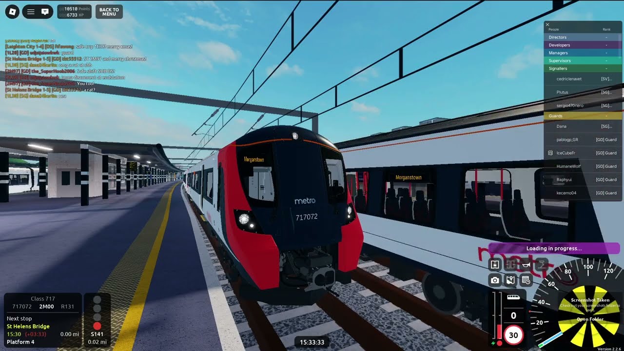 【SCR v2.2.6】SCR R131 St Helens Bridge → Morganstown (Class 717/0) Roblox