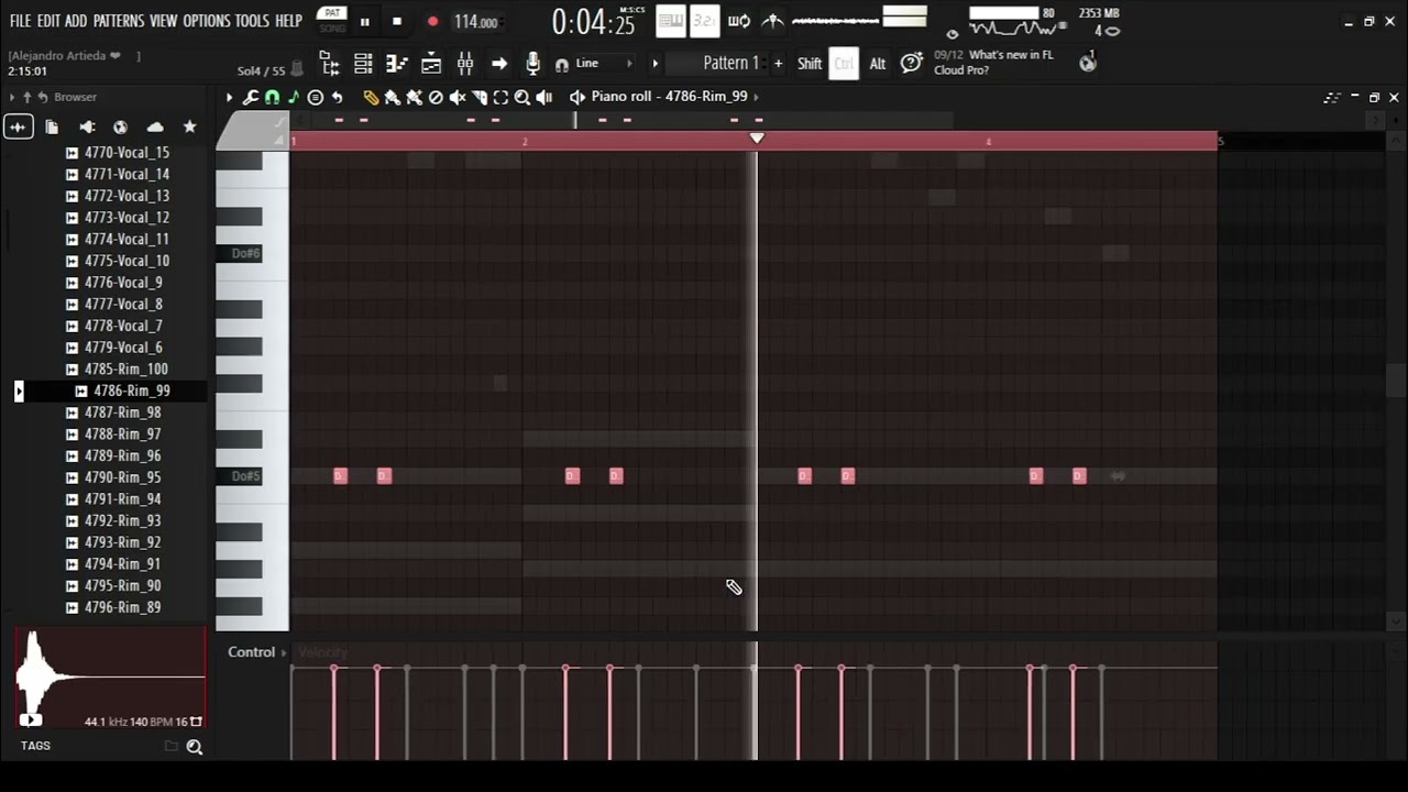 Making from 0 an Afrobeat on Fl Studio 25