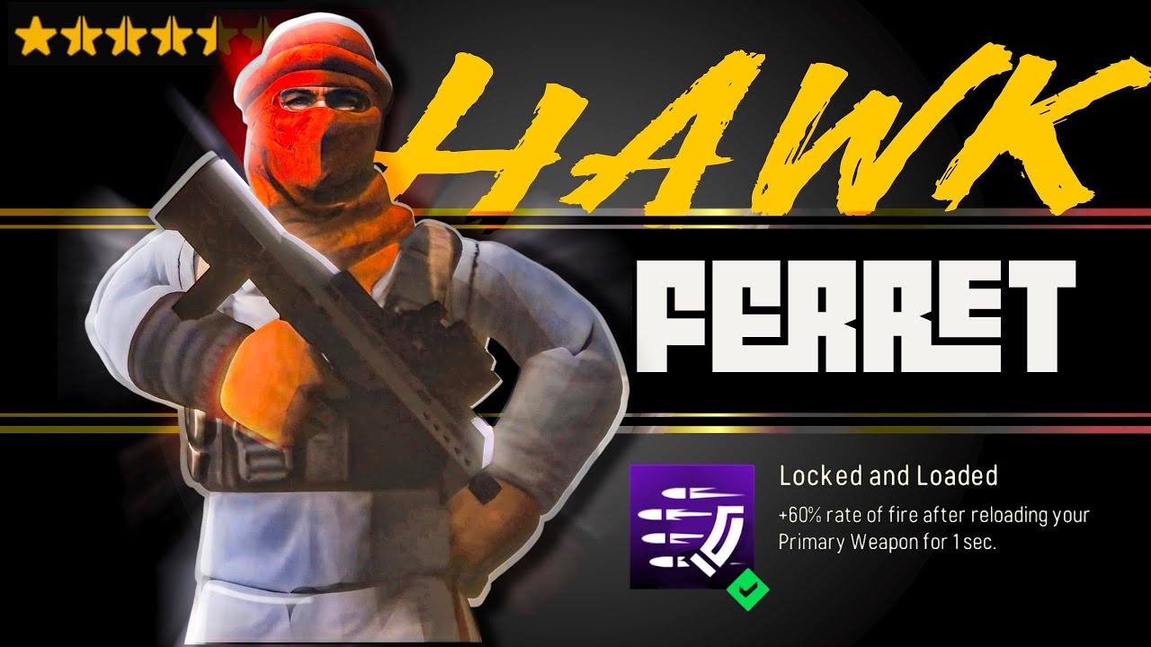 Tacticool: Hawk & ferret feels SO MUCH FUNNNNN