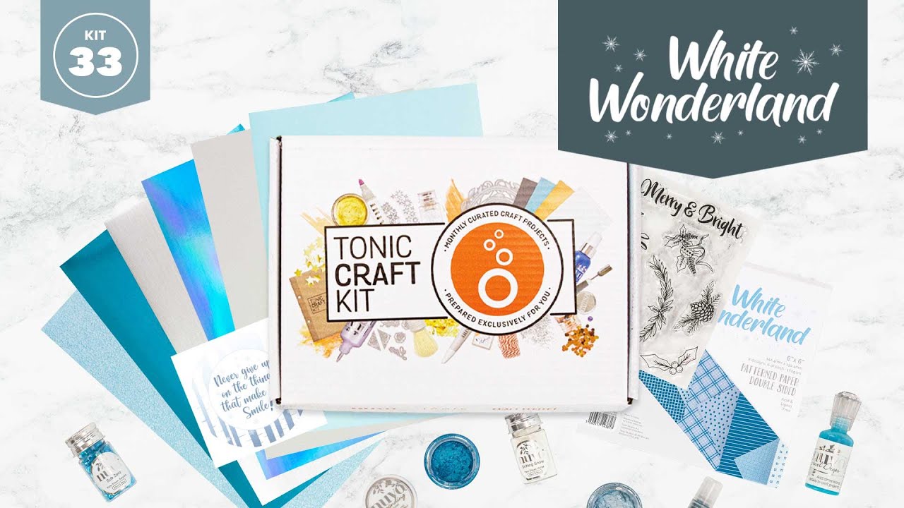 Tonic Craft Kit 33 - White Wonderland Unboxing