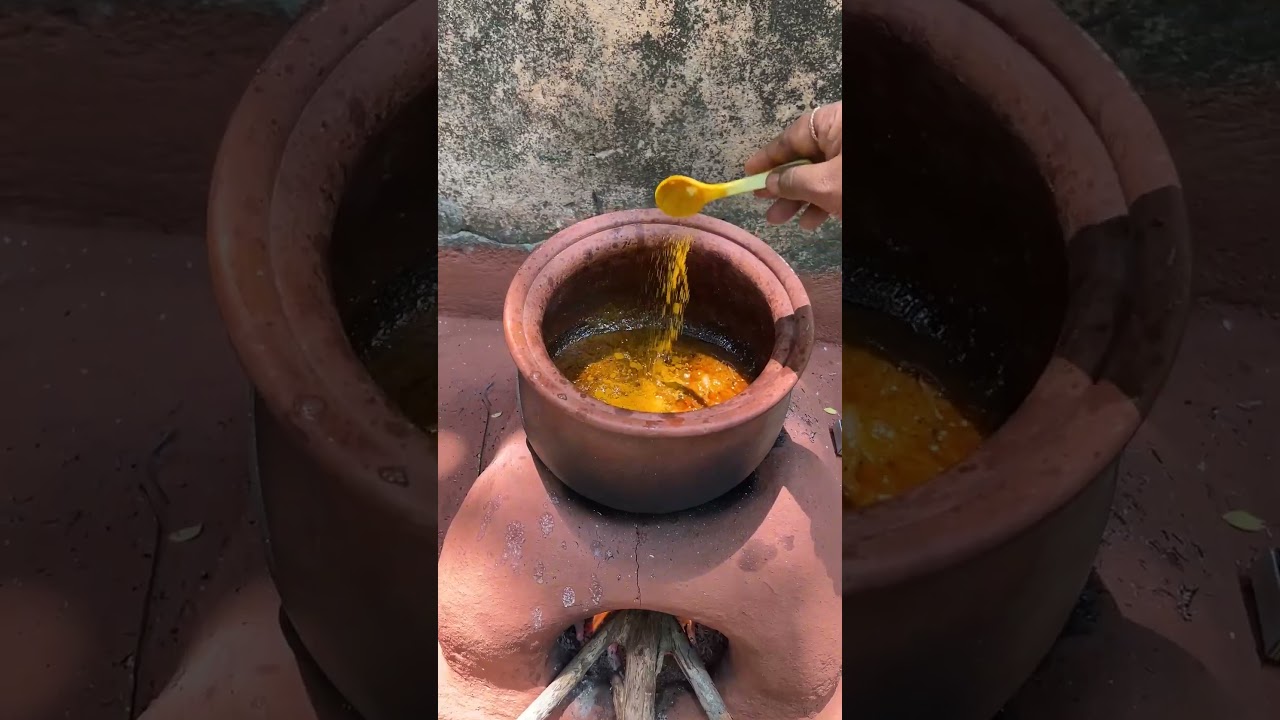 Village Style Cooking of Kathal Biryani