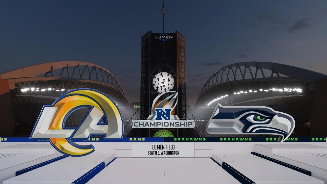 Madden NFL 26 - Los Angeles Rams vs. Seattle Seahawks - NFC Championship Game - PS5 - Gameplay