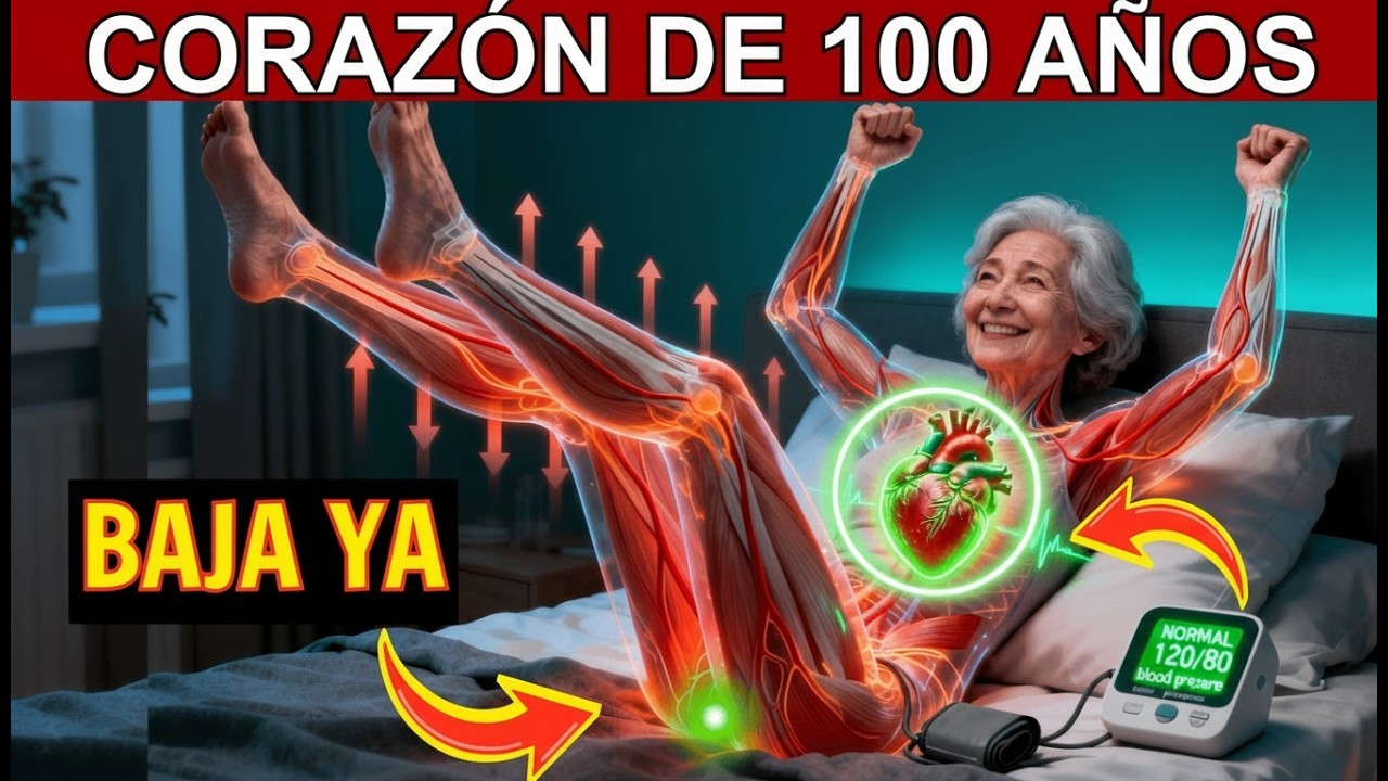 ¿Tienes Más de 60 Haz ESTE MOVIMIENTO al Despertar y Protege tu CORAZÓN  Consejos de Salud