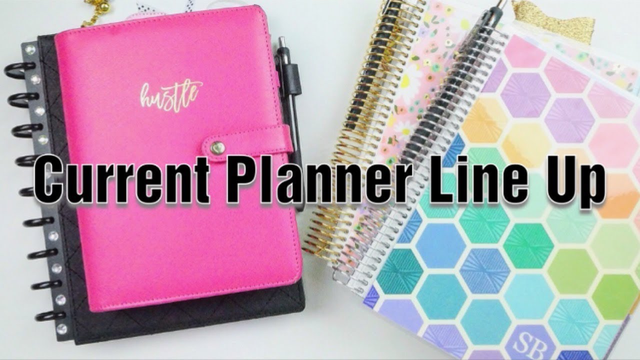Current Planner Line Up 📒