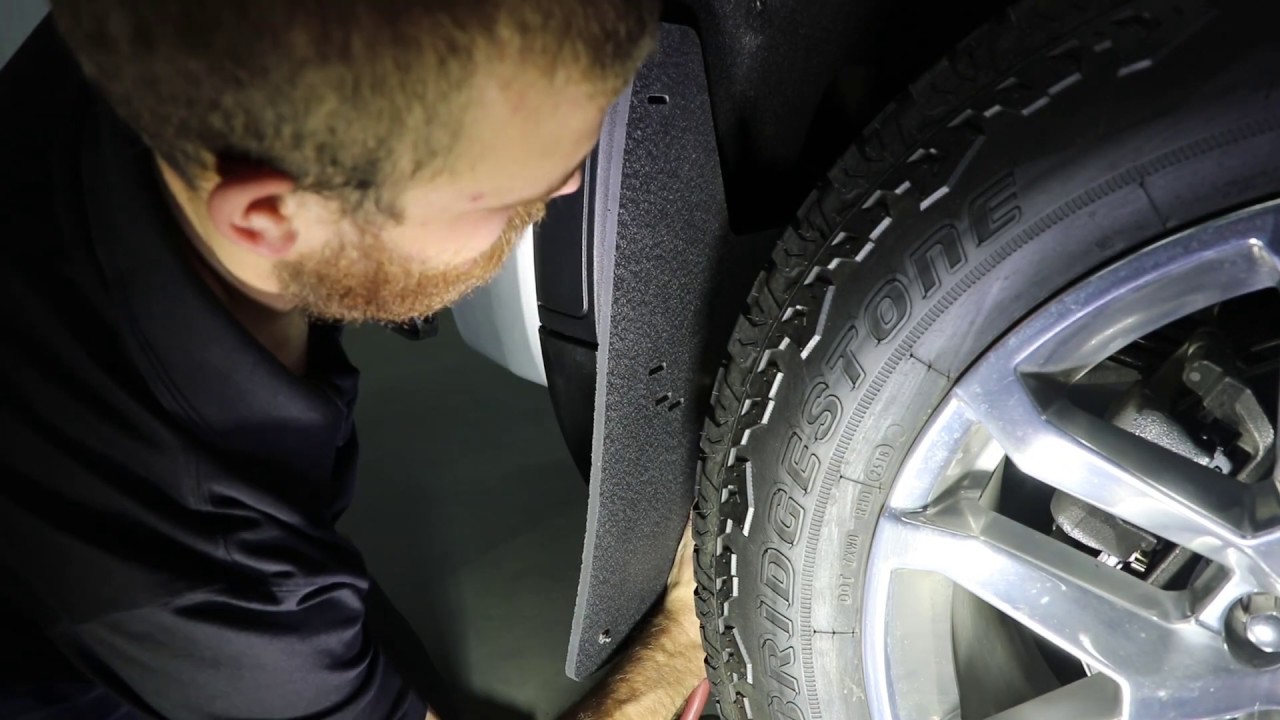 2019-ON GMC 1500 - Rear ROCKSTAR&trade; Splash Guard Mud Flap Install Video