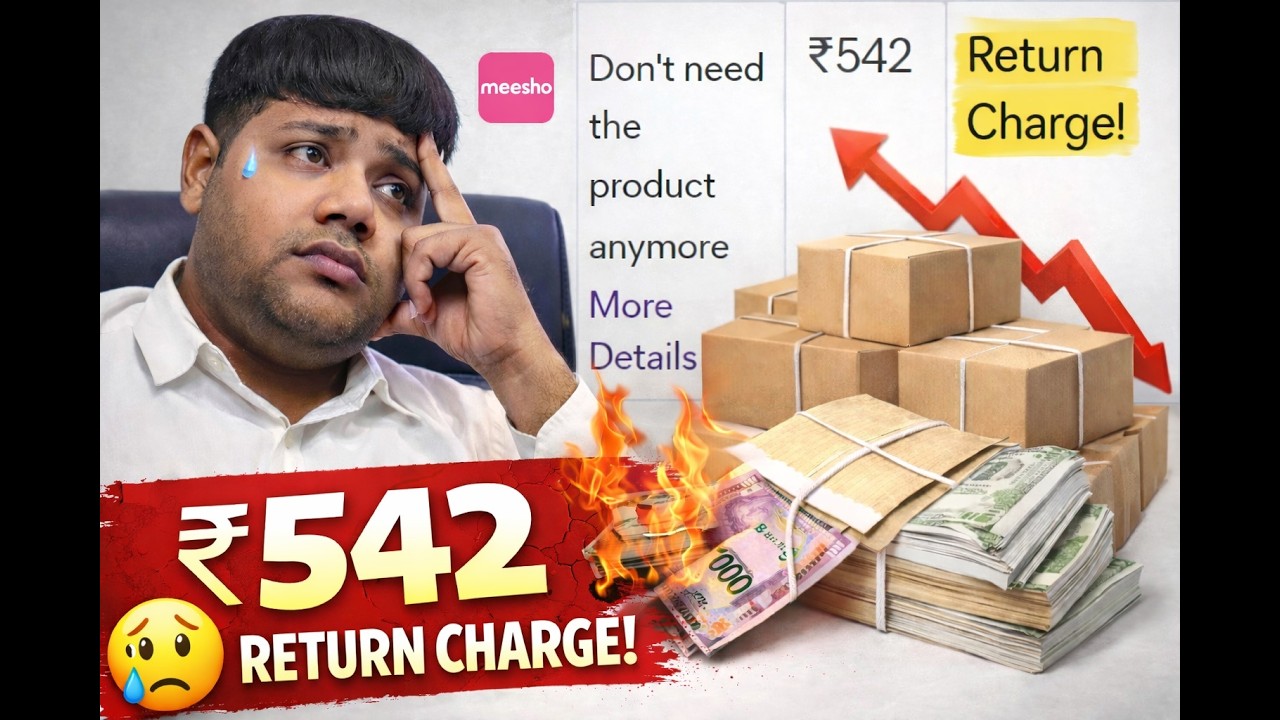 Meesho Reverse Shipping Charges Alert | How Sellers Can Check & Reduce Loss