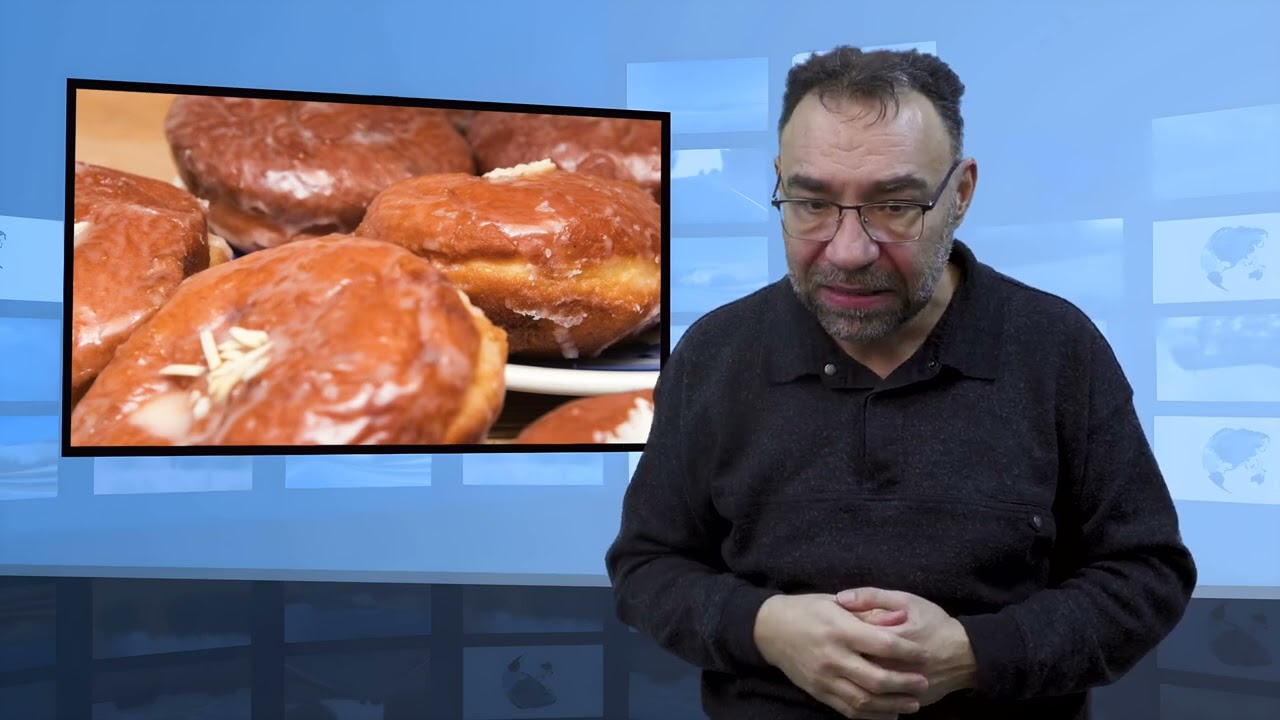 Lekarka radzi, czym popijać pączki? (Tłumaczenie na Język Migowy - PJM)