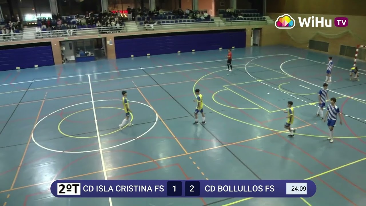 RESUMEN FUTSAL 2ªCADETE ISLA CRISTINA - BOLLULLOS (7-3-2026)