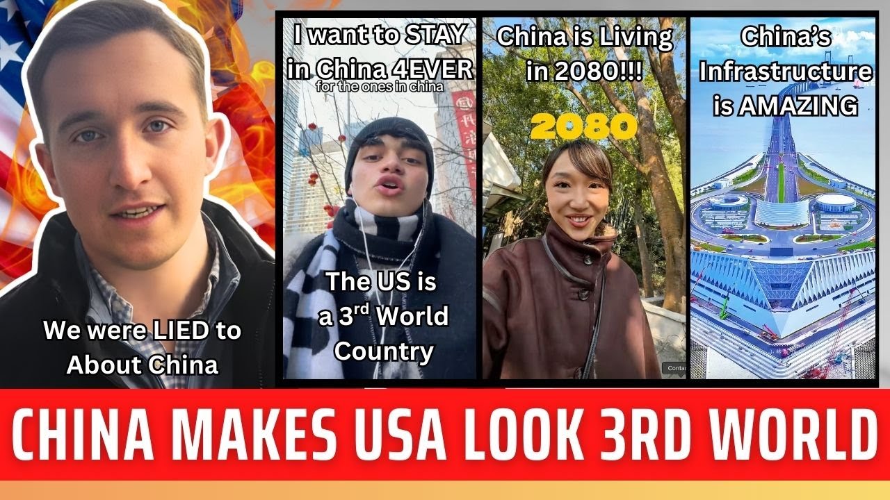 AMERICA is FINISHED: China makes USA look like a Third World Country!