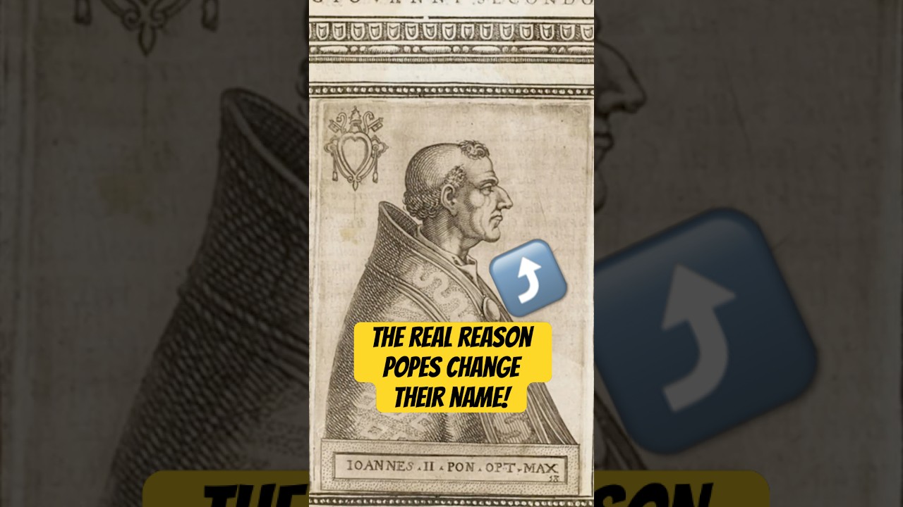 Why Do Popes Change Names?! #religion  #history #catholicanswers #pope #linguistics #catholicism