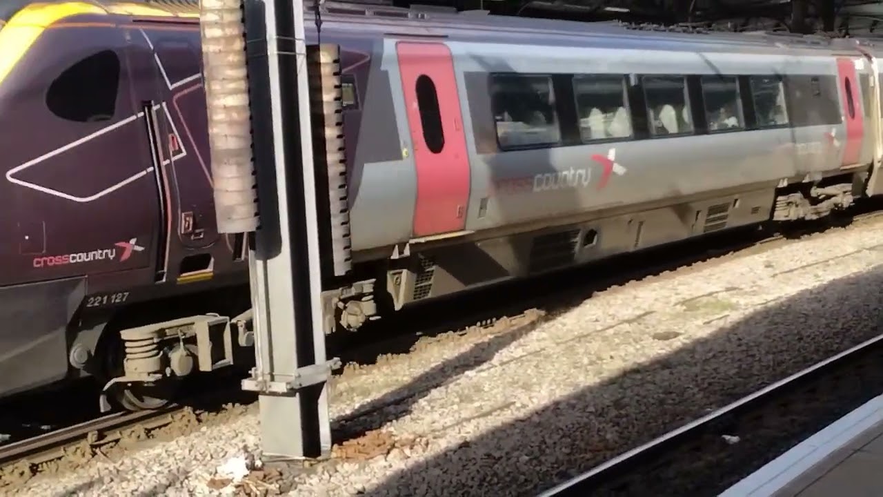 Train spoting at Newcastle central station