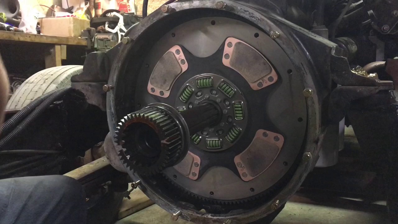 The Dually Build SAE 14 clutch install