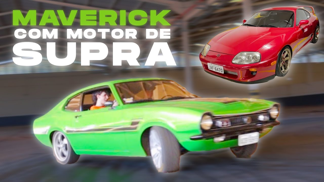 Fiz Drift de Maverick GT com motor 2JZ de Supra! ‹Diego Higa›