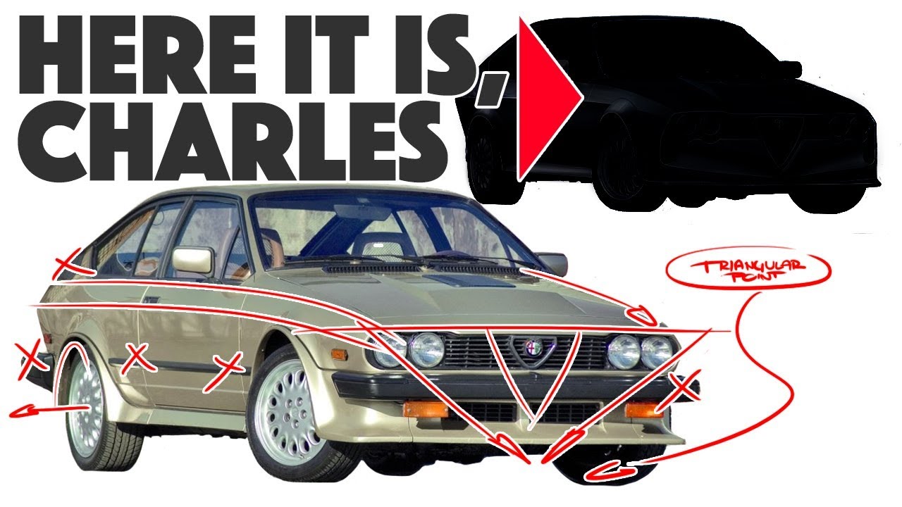 Alfa Romeo GTV6 Re-design - Modern Alfetta???