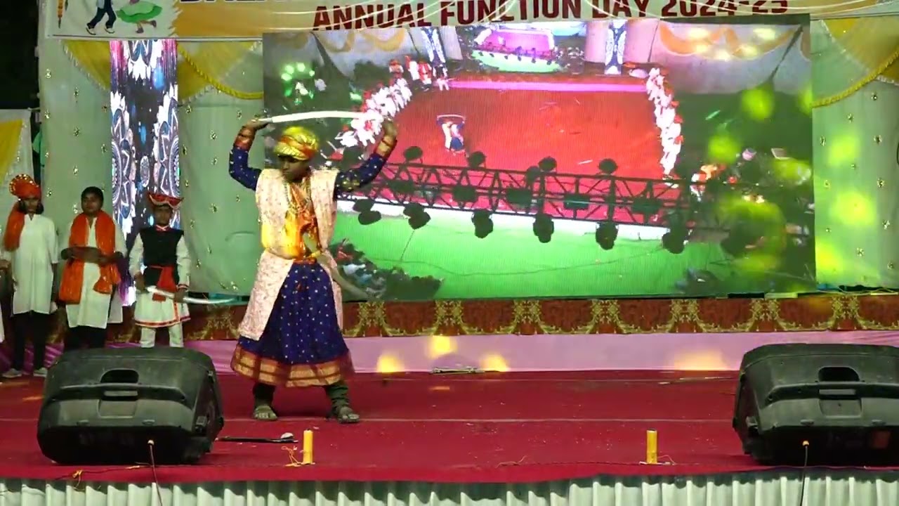Tanhaji performed by 7th class boys at BPS Annual function 