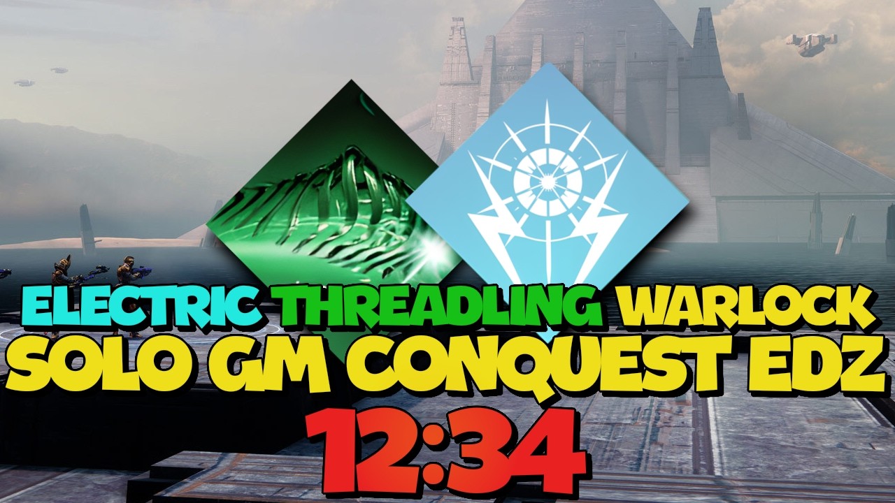 12:34 With The Best Pris Warlock Build - Solo GM Conquest Defiant Battleground EDZ | Destiny 2
