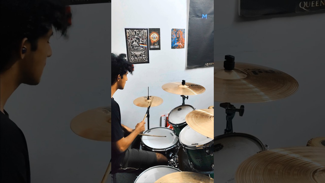 Psychosocial On drums #shorts #drums #drumming