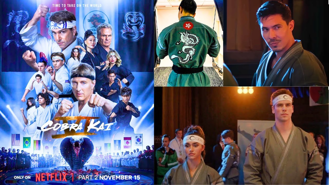 POSTER - CLIP OFICIAL - IRON DRAGONS DOJO - COBRA KAI Temporada 6 PARTE 2